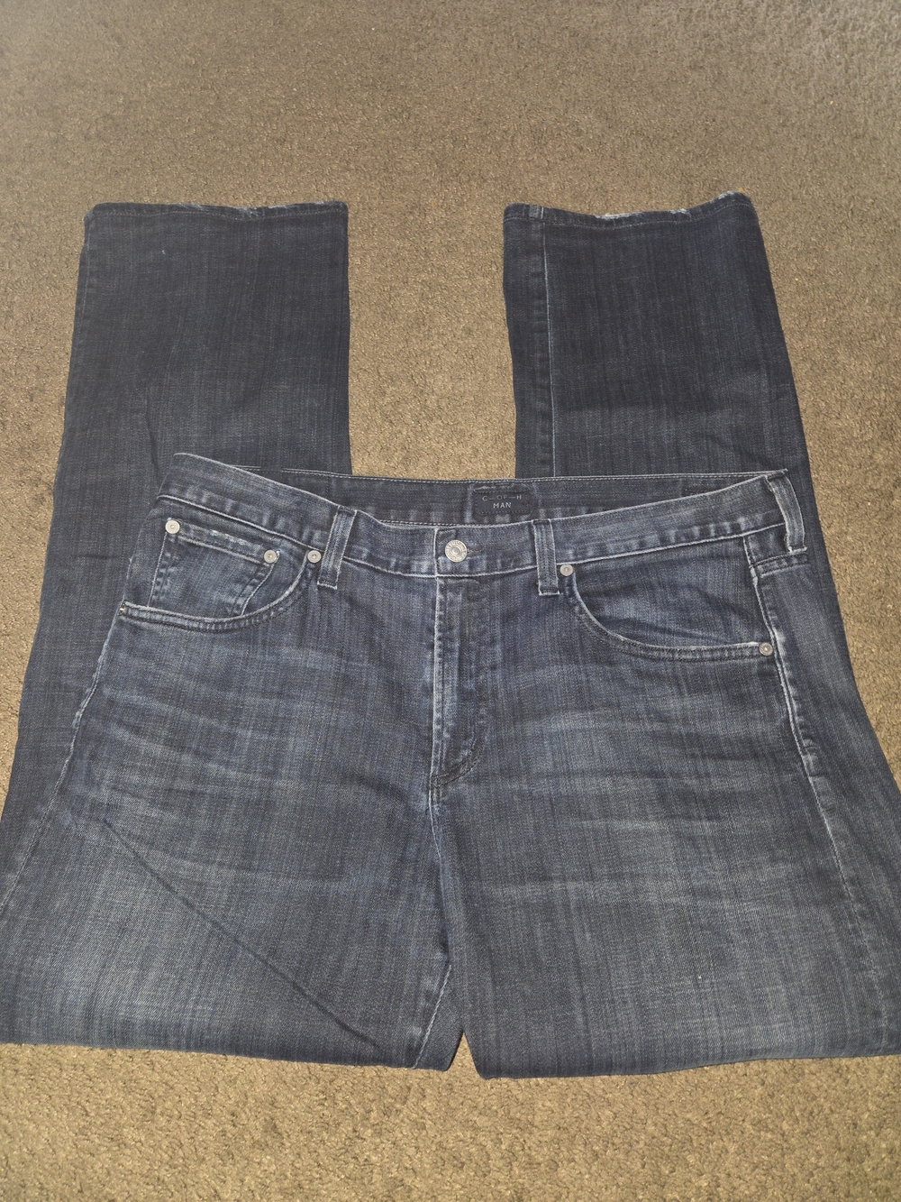Citizens Of Humanity Indigo Straight-Leg Jeans